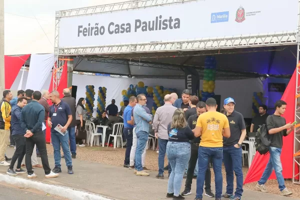 Feirão terá 615 casas e benefício de R$ 10 mil para famílias em Marília