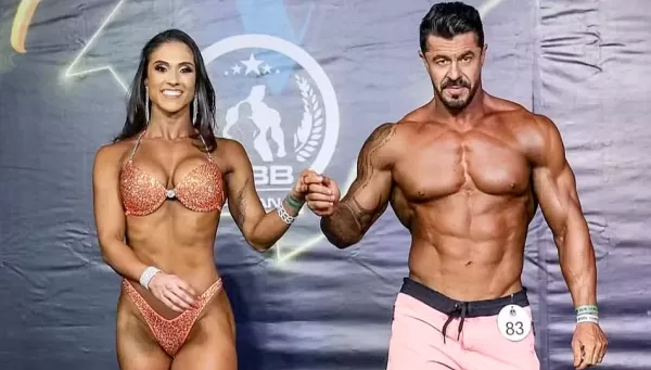 Dia do Fisiculturista: casal mariliense é um exemplo de dedicação ao esporte