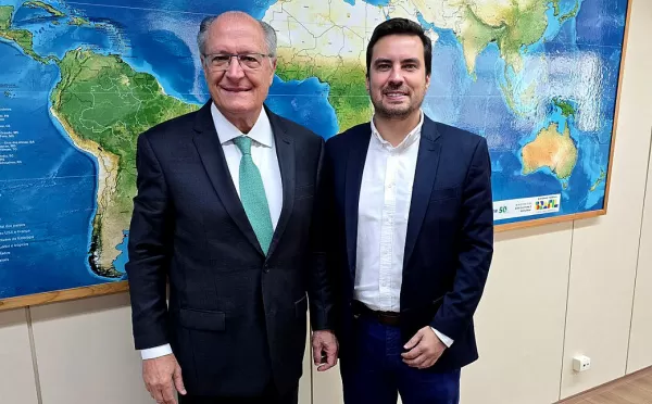Prefeito Vinicius tem audiência em Brasília com Geraldo Alckmin e investimentos na Saúde são confirmados