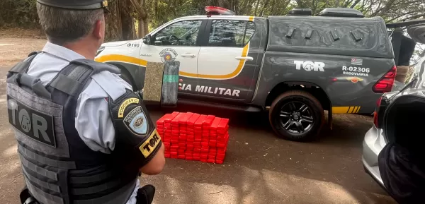 Polícia Rodoviária apreende mais de 100 quilos de maconha
