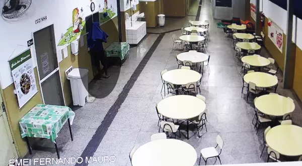 Ronda Azul da Prefeitura flagra furto em escola municipal na zona oeste de Marília