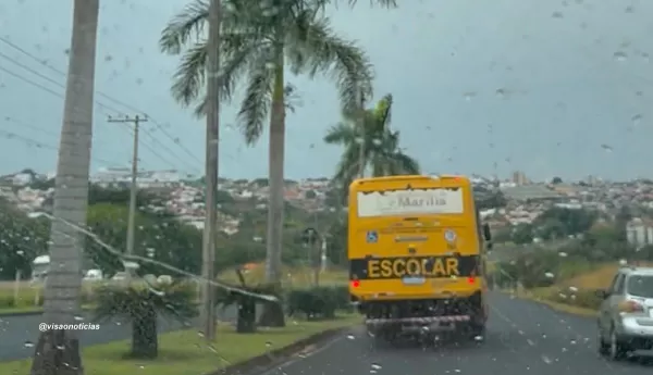 Marília e região entram em alerta para tempestade, ventos fortes e possibilidade de granizo