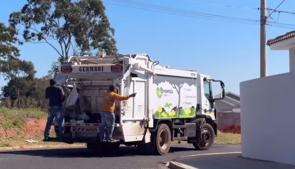 Pompeia amplia serviço de coleta de lixo e garante atendimento diário em mais de 40 bairros
