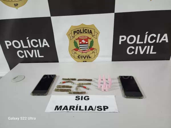 Polícia faz operação em Marília, encontra drogas em casa e homem se diz 