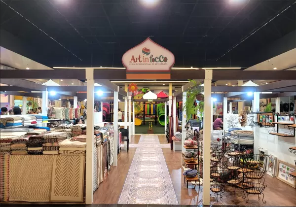 Feira de artesanato internacional é destaque no Marília Shopping 