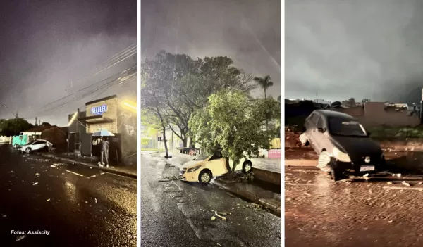 Noite de destruição em Assis e Prefeitura decreta estado de calamidade