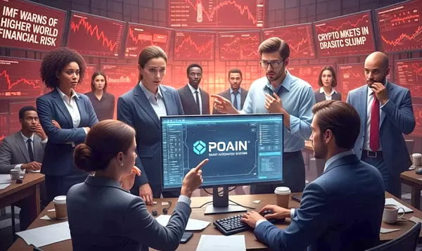 FMI alerta para os riscos crescentes no mercado de criptomoedas, levando investidores globais a recorrerem ao sistema inteligente Poain