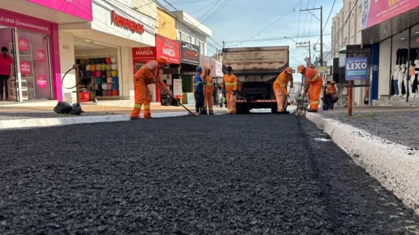 Rua São Luiz está interditada em Marília. Saiba o motivo