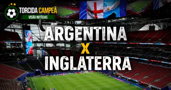 Torcida Campeã: veja como Argentina e Inglaterra chegam à semifinal da Copa do Mundo