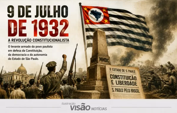 Muito além do feriado: por que o 9 de Julho é uma das datas mais importantes da história de São Paulo?