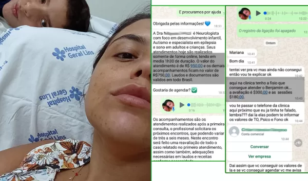 Mãe pede ajuda para tratamento de filho autista 