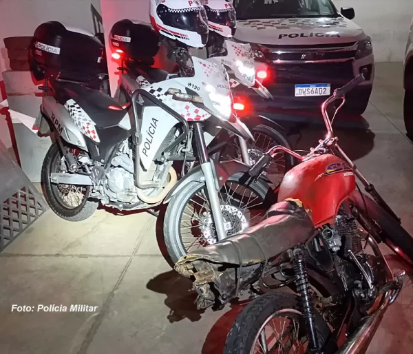Nunca é tarde! PM recupera em Marília moto furtada há 18 anos