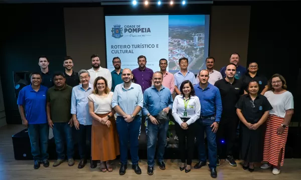 Pompeia recebe secretário estadual do Turismo e Município reforça presença no mapa nacional