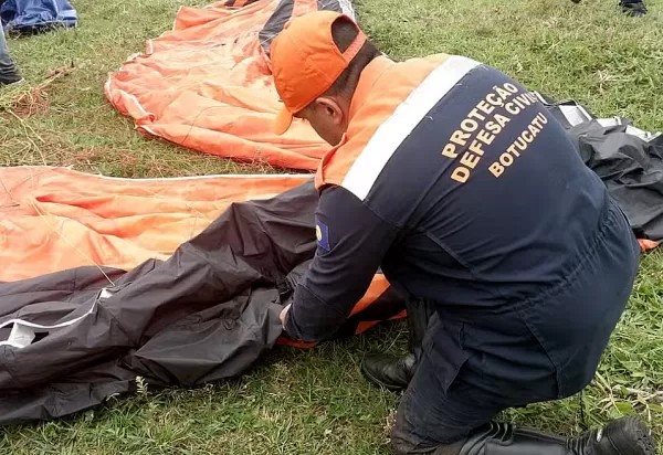 Piloto de paraglider que morreu após queda durante voo será sepultado hoje