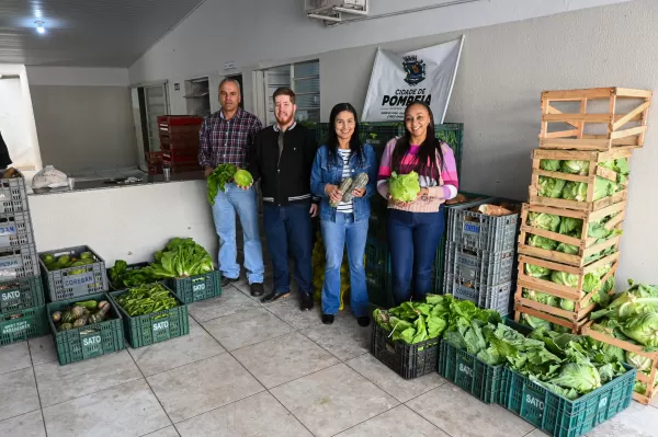 Pompeia conclui PAA com quase 9 toneladas de alimentos distribuídas
