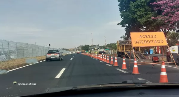 Obras na SP-294 em Marília exigem atenção dos motoristas