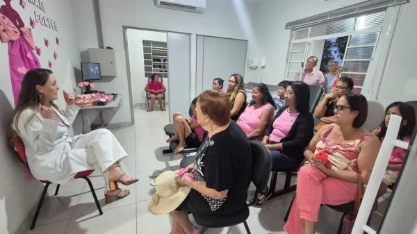 Unidades de Saúde de Pompeia promovem ações de prevenção e conscientização sobre o câncer de mama