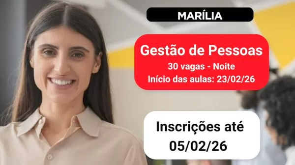 Qualifica SP abre novas turmas em Marília com dois cursos gratuitos. Confira quais são 