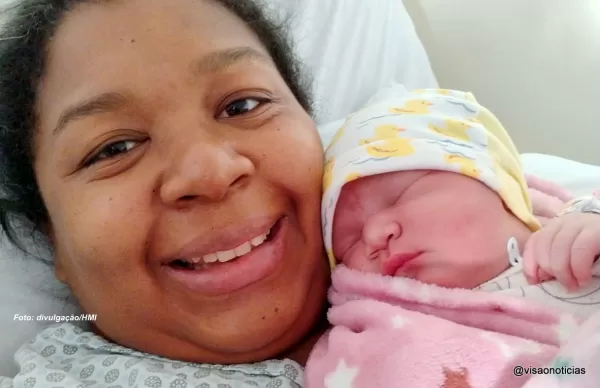 Primeiro bebê do ano em Marília é uma menina!