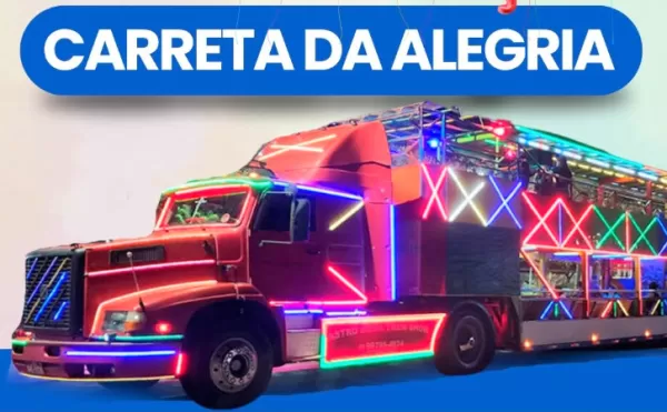 Quintana terá Carreta da Alegria gratuita neste domingo para comemorar o Dia das Crianças