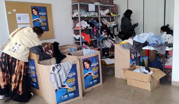 Fundo Social arrecada mais de 29 mil itens na Campanha do Agasalho deste ano