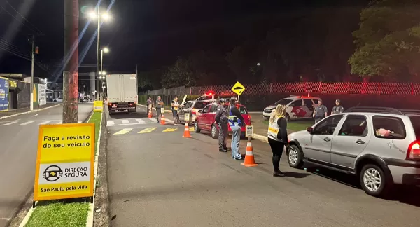 PM registra número alto de motoristas dirigindo embriagados em Marília