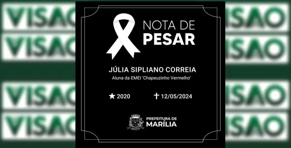 Prefeitura de Marília lamenta morte de estudante vítima de acidente na SP-294