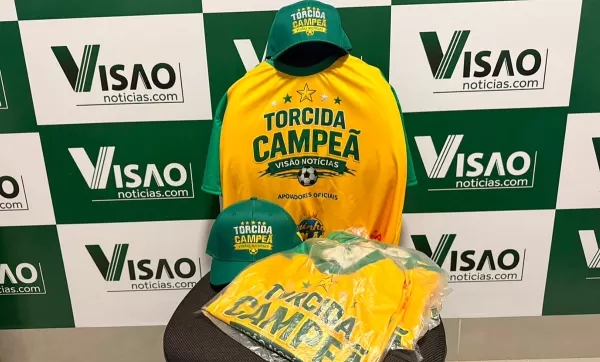 Torcida Campeã: Visão Notícias vai sortear cinco kits exclusivos para os internautas