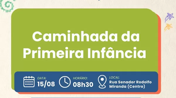 Pompeia terá primeira Caminhada da Primeira Infância durante o Agosto Verde