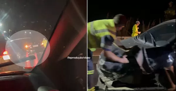 Acidente provoca congestionamento no Contorno em Marília