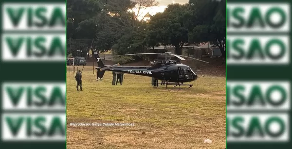 Polícia Civil faz megaoperação contra o tráfico de drogas em Garça