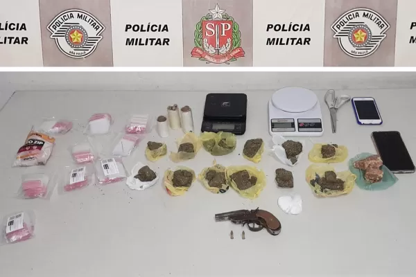 "Perdi senhor, é tudo meu", diz traficante ao ser preso pela PM