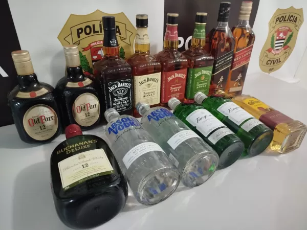 Comerciante é preso durante operação em Marília acusado de vender bebidas adulteradas
