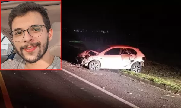 Estudante de Medicina morre em capotamento na SP-294