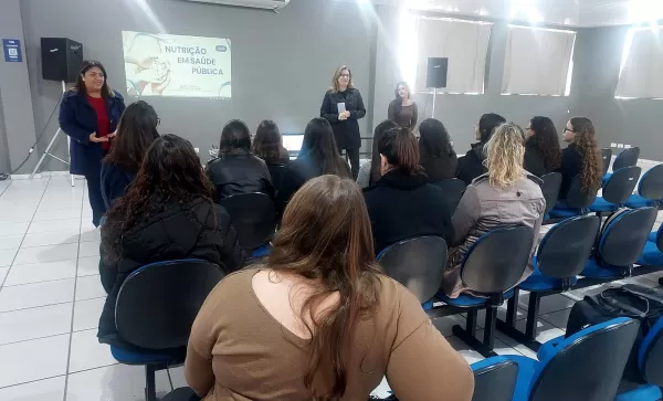 Prefeitura e Unimar finalizam mais uma etapa do estágio de saúde pública do curso de Nutrição