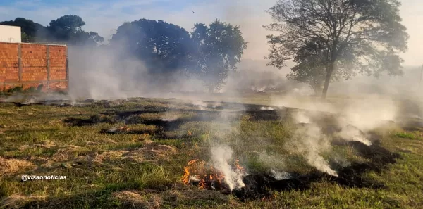 Com tempo seco, queimadas voltam a preocupar moradores em Marília e região