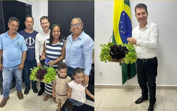 Quintana implanta projeto de horta escolar para incentivar alimentação saudável entre crianças