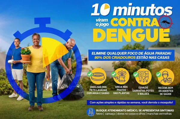 Prefeitura de Marília reduz em 99,56% casos de dengue e vira referência em todo o Estado