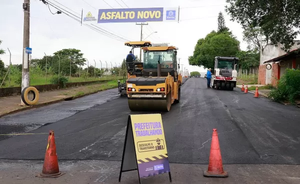 Prefeitura de Marília inicia recape de avenidas na zona norte