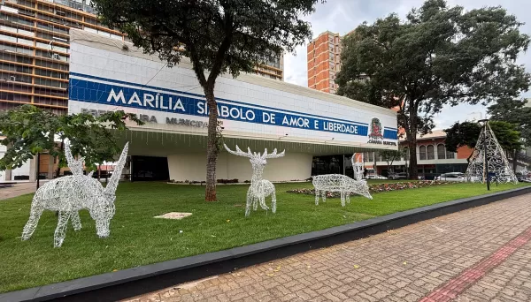 Natal Iluminado de Marília será lançado hoje
