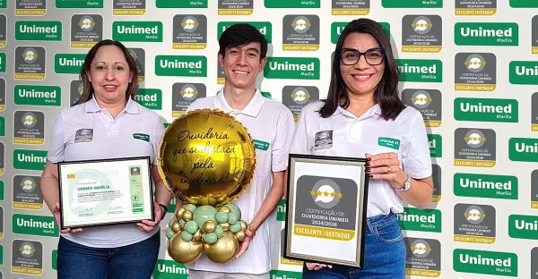 Unimed Marília Conquista Certificação Máxima no Programa Ouvidoria de Excelência 