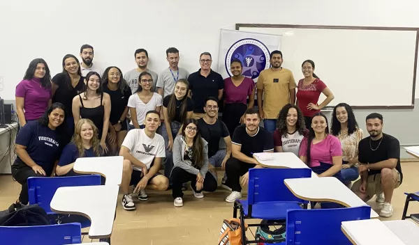 Primeira Liga Acadêmica de Fisioterapia da Unimar encerra semestre com palestra sobre Ergonomia no Trabalho