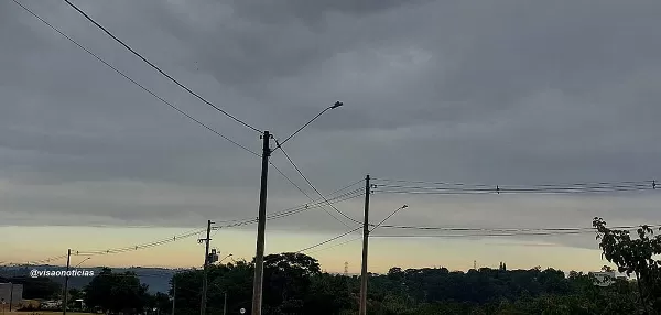 Julho começa com chuva e frio em Marília e região