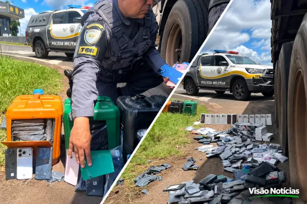 Polícia Rodoviária descobre mais um esconderijo de contrabandistas