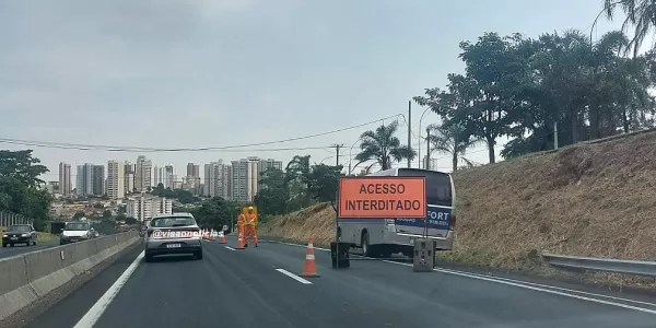 Viaduto sobre a SP 294 em Marília terá "pare e siga" neste fim de semana