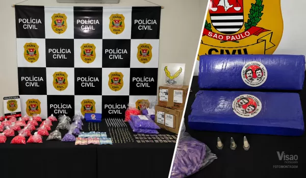 DISE prende homem em Marília que armazenava drogas com selo do narcotraficante Pablo Escobar 