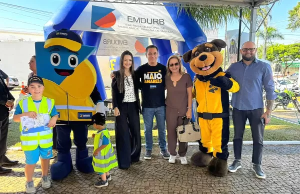 Abertura do Maio Amarelo destaca ações educativas de trânsito em Marília
