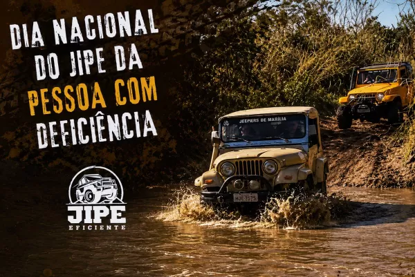 Maior trilha inclusiva do Brasil, 2ª edição do Jipe Eficiente é neste sábado em Marília