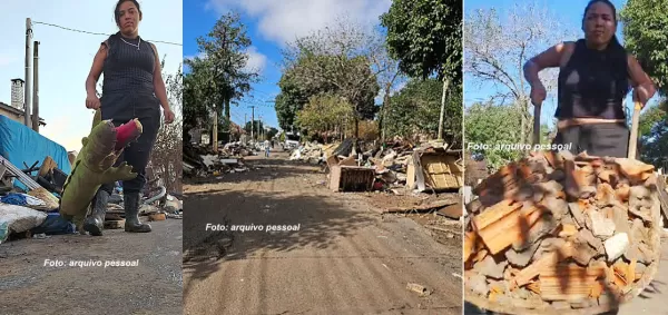 Palhaça Paçokinha: mariliense faz trabalho voluntário animando crianças no RS