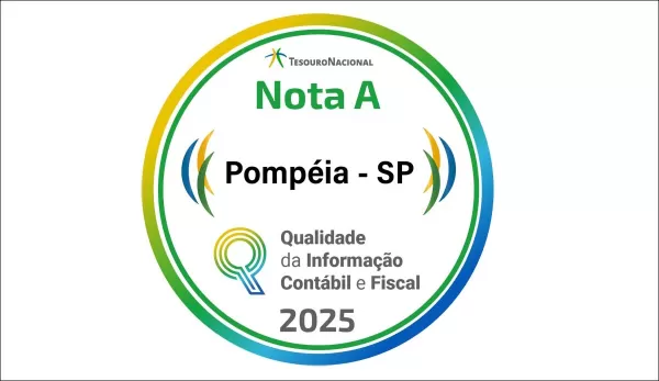 Pompeia conquista Selo A em Qualidade da Informação Contábil e Fiscal 2025